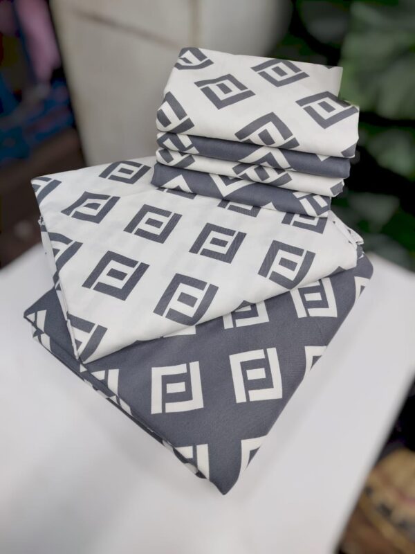 7x6 Cotton Bed Sheets Mix & Match King Size Black