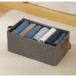 Foldable Storage Basket Household Clothes Organizer 6